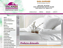 Tablet Screenshot of casasantiagoweb.com.ar